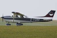 G-YORK @ EGHA - Privately owned. - by Howard J Curtis