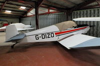 G-DIZO @ EGBR - at Breighton Aerodrome, North Yorkshire - by Chris Hall