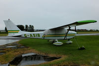 G-ASIB @ EGBR - at Breighton Aerodrome, North Yorkshire - by Chris Hall