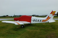 G-BGAX @ EGBR - at Breighton Aerodrome, North Yorkshire - by Chris Hall