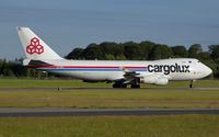 LX-UCV @ ELLX - departure via RW24