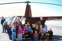 N27GT @ 24J - Field trip for Live Oak Elementary School to Suwannee County Airport.
I bet there is at least one future heli pilot in the group. - by gft