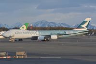 B-LJA @ PANC - Cathay Pacific Boeing 747-800 - by Dietmar Schreiber - VAP