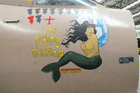 XX901 @ X4EV - 'Flying Mermaid' nose art has been repainted after it had weathered while being exhibited outside - by Chris Hall