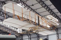 BAPC028 @ X4EV - 1903 Wright Flyer replica at the Yorkshire Air Museum - by Chris Hall