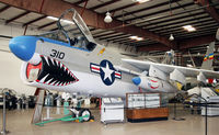154550 @ KVAY - This beautifully restored Navy warbird is on display at the Air Victory Museum. - by Daniel L. Berek