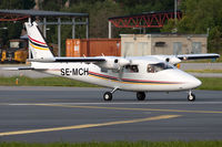 SE-MCH @ ESSB - About to take off from runway 12 - by Roger Andreasson