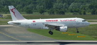 TS-IMK @ EDDL - Tunisair, moments before touch down at Düsseldorf Int´l (EDDL) - by A. Gendorf