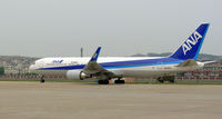 JA625A @ ZYTL - ANA 767 @ Dalian - by Dawei Sun