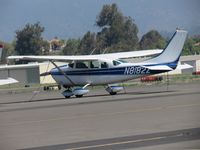 N8182Z @ POC - Parked in transient parking - by Helicopterfriend