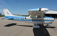 N13157 @ Y63 - Cessna 172M Skyhawk on the line in Elbow Lake, MN. - by Kreg Anderson