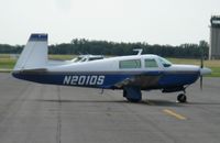 N201DS @ KSTC - Mooney M20J on the ramp in St. Cloud, MN. - by Kreg Anderson