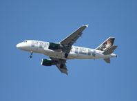 N928FR @ MCO - Frontier Hank the Bobcat A319 - by Florida Metal