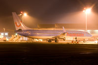 G-FDZZ @ EGHH - Operated by Thomson Airways. - by Howard J Curtis