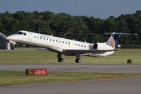 N13992 @ ORF - United Express (ExpressJet Airlines) N13992 (FLT ASQ4620) departing RWY 5 en route to Newark Liberty Int'l (KEWR). - by Dean Heald