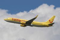 D-AHFH @ EDDP - Leaving LEJ westbound on rwy 26R.... - by Holger Zengler