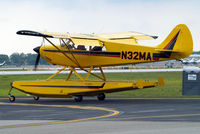 N32MA @ KLAL - Aviat A-1B Husky [2401] Lakeland-Linder~N 15/04/2010. Seen here waiting to depart. - by Ray Barber