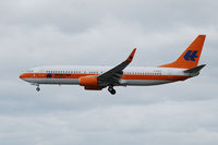 C-FTLK @ EIDW - Landing at EIDW in the retro clrs of HAPAG LLOYD. (On lease to TOM) - by Noel Kearney