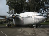 53-22134 @ SUU - Fairchild C-119, c/n: 10993, Ex RCAF - by Timothy Aanerud