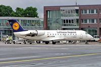 D-ACHK @ EDDG - Canadair CRJ-200LR [7499] (Lufthansa Regional) Munster/Osnabruck~D 25/05/2006. Being readied for departure. - by Ray Barber