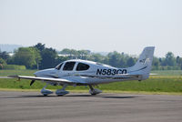 N583CD @ EIWT - Seen parked on the apron at Weston.