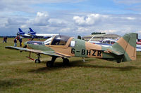 G-BHZR @ EGBP - Scottish Aviation SA.120-1210 Bulldog [BH120/410] Kemble~G 09/07/2004. Seen here. - by Ray Barber