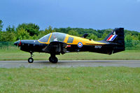 G-CBDS @ EGBP - Scottish Aviation Bulldog Series 120 [BH120/356] Kemble~G 11/07/2004. Marked XX707 coded 4. - by Ray Barber
