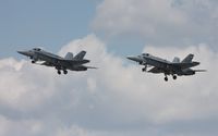 163446 @ LAL - F-18s taking off - by Florida Metal