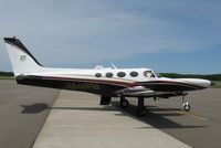 N340FM @ KBRD - Cessna 340A on the line in Brainerd, MN. - by Kreg Anderson