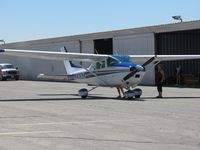 N1430M @ CNO - Doing a walk around the aircraft - by Helicopterfriend