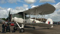 LS326 @ EGSU - 4. LS326 being 'prepped' for display at Flying Legends Air Show (July 2012.) - by Eric.Fishwick