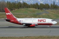 N322DL @ PANC - Northern Air Cargo Boeing 737-200 - by Dietmar Schreiber - VAP