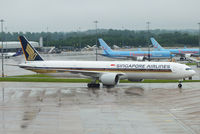 9V-SWL @ EGCC - Singapore Airlines - by Chris Hall