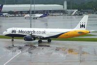 G-OZBI @ EGCC - Monarch - by Chris Hall