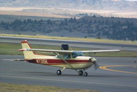 N7315K @ BIL - Cessna 172 departing BIL at 103 degrees F. - by Daniel Ihde