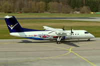 OE-LSB @ EDNY -  DHC-8Q-314 Dash 8 [525] (Intersky) Friedrichshafen~D 03/04/2009. Seen taxiing out for departure. - by Ray Barber