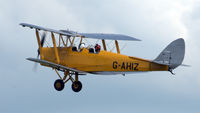 G-AHIZ @ EGTH - 4. G-AHIZ departing Shuttleworth (Old Warden) Aerodrome. - by Eric.Fishwick