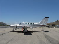 N747CA @ SZP - 1980 Cessna 421C GOLDEN EAGLE, Continental GTSIO-520-L & -N turbosupercharged counter-rotating geared engine upgrade conversion by RAM Aircraft LP, 375 Hp each. Pressurized. - by Doug Robertson