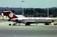 G-BAJW @ EGKK - Boeing 727-46 [18878] (Dan-Air London) Gatwick~G 01/07/1974. Image taken from a slide. - by Ray Barber