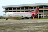 PK-JGN @ WIII - Boeing 727-223 [21384] (Jatayu Airlines) Jakarta-Soekarno Hatta Int~PK 26/10/2006. Seen stored here. - by Ray Barber