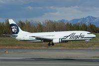 N764AS @ PANC - Alaska Airlines Boeing 737-400 - by Dietmar Schreiber - VAP