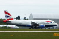 G-EUPZ @ EGCC - British Airways - by Chris Hall