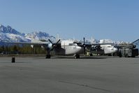 N8501W @ PAAQ - C119 Flying Boxcar