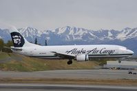 N709AS @ PANC - Alaska Airlines boeing 737-400Cargo - by Dietmar Schreiber - VAP