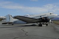 N305SF @ PAAQ - Douglas DC3