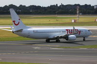 D-AHFA @ EDDL - Tuifly, Boeing 737-8K5 (WL), CN: 27981/0007 - by Air-Micha