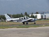 N515RG @ POC - Taxiing to 26L via taxiway Sierra - by Helicopterfriend