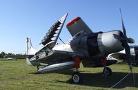 F-AZFN @ LFFQ - Douglas AD-4N (A-1D) Skyraider at the Meeting Aerien 2012, La-Ferte-Alais - by Ingo Warnecke