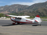 N8300K @ SZP - Stinson 108-1 VOYAGER, Franklin 6A150-be 150 Hp, taxi to 22 after landing - by Doug Robertson