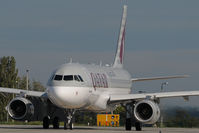 A7-AHU @ LHBP - Qatar Airways Airbus 320